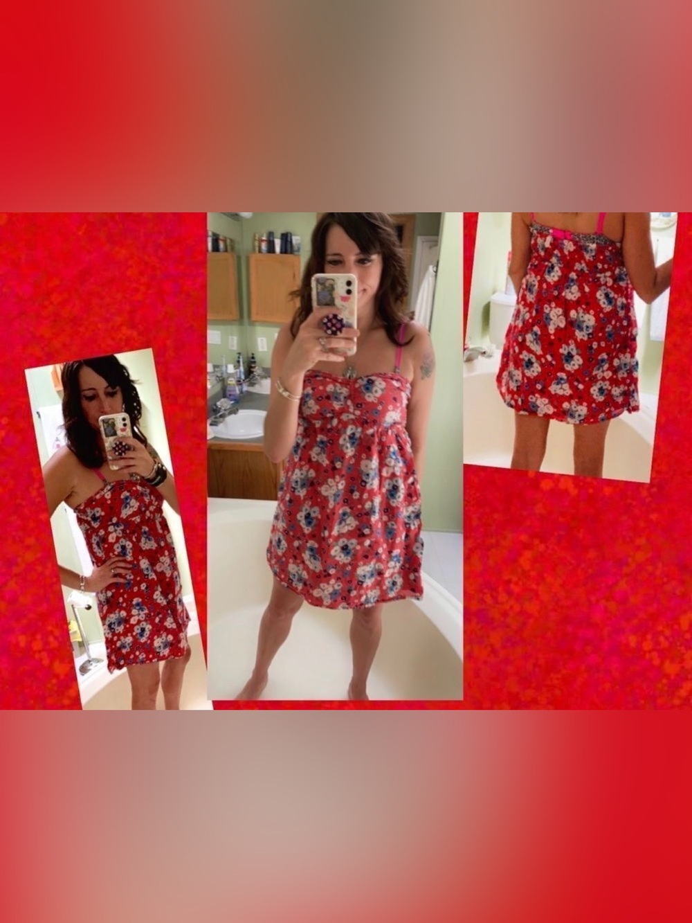 Strapless Sun Dress 
Aeropostale
Size Large
Great Condition